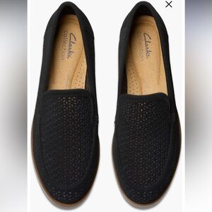 Clarks Black Trish Cove Slip On